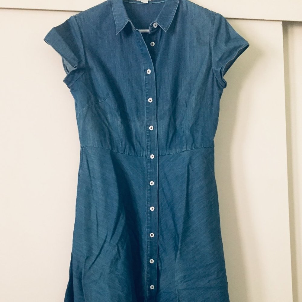 Boden Cotton Dress with Pockets!